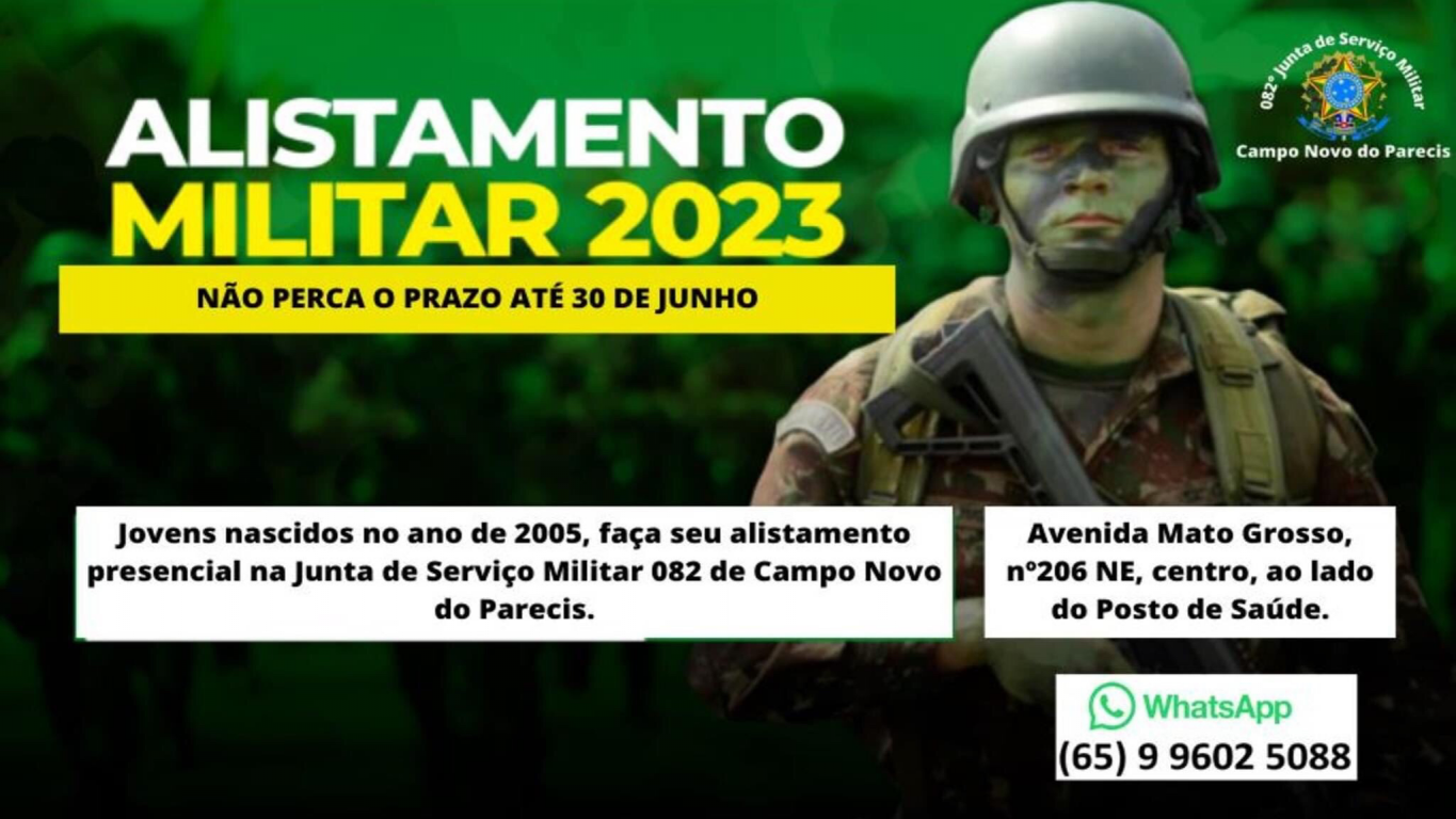 Alistamento Militar 2023: Como Funciona? Documentos e Prazos (Online e  Presencial)